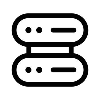 base de datos servidor diseño, Listo para prima utilizar vector