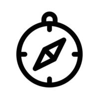 An amazing design of compass in modern style, navigation tool icon vector
