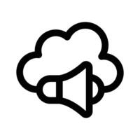 Get your hold on this creatively designed cloud marketing vector