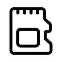 Check out this icon of memory card in editable style vector