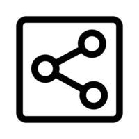 Share button icon design, read for premium use vector