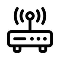 Wifi router icon design, wireless internet provider vector