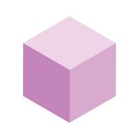 3d shape icon design, creatively designed package vector