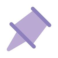 Trendy of thumbtack in modern style, ready to use icon vector