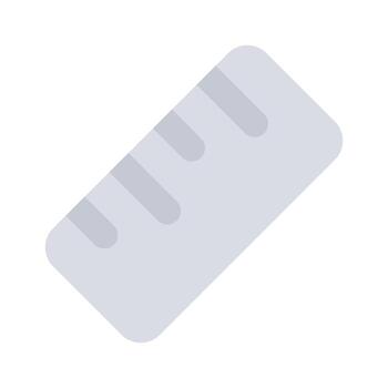 Measurement tool, icon of ruler in modern style vector