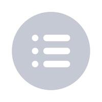 Menu icon design in trendy style, up for premium use vector