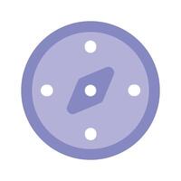 An amazing design of compass in modern style, navigation tool icon vector