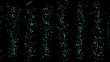 abstract technology background. creative background with lines and dots video