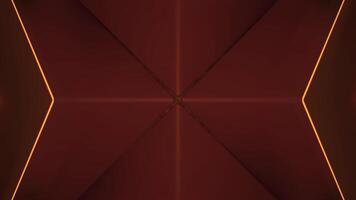 Hypnotic animation with pulsating moving star. Design. 3D animation with opening metal star. Pulsating opening gates of virtual world video