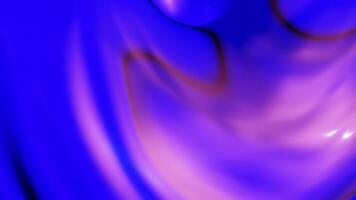 Realistic 3D animation of rippling dark purple cloth. Design. Beautiful drapery of abstract fluid texture in motion. video