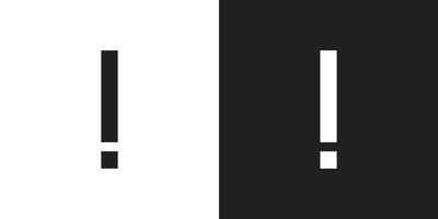 Warning exclamation mark icon for app and website vector