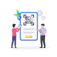 Verification pin code, security code message notification, two step authentication in control system for personal account vector