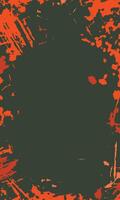 Empty background grunge brush stroke border vector