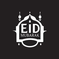 Abstract elegant stylish Eid Mubarak background design, Eid Mubarak design vector