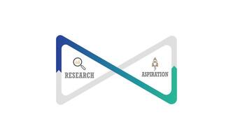Business process. Timeline infographics with 2 steps, options. vector
