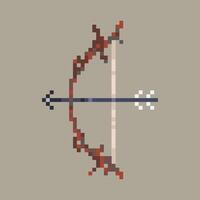 bow pixel art for dynamic digital projects and designs. vector