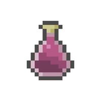 potion pixel art for dynamic digital projects and designs. vector