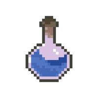 potion pixel art for dynamic digital projects and designs. vector