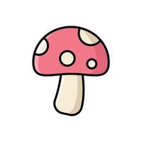 mushroom icon design template simple and clean vector