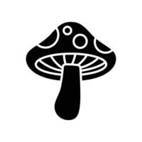 mushroom icon design template simple and clean vector