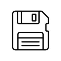 floppy disk icon design template simple and clean vector
