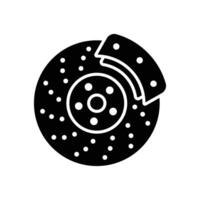 disk brake icon design template simple and clean vector