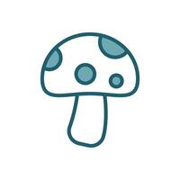 mushroom icon design template simple and clean vector