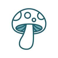 mushroom icon design template simple and clean vector