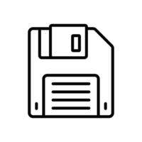 floppy disk icon design template simple and clean vector