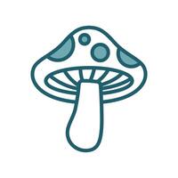 mushroom icon design template simple and clean vector