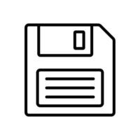 floppy disk icon design template simple and clean vector