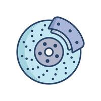 disk brake icon design template simple and clean vector