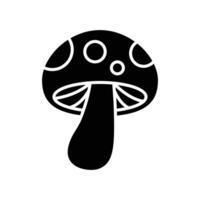 mushroom icon design template simple and clean vector