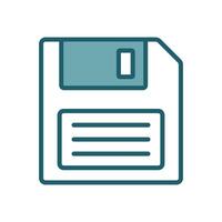 floppy disk icon design template simple and clean vector