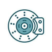 disk brake icon design template simple and clean vector