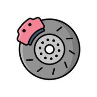 disk brake icon design template simple and clean vector