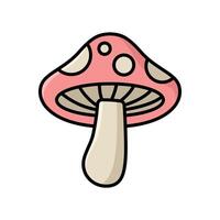 mushroom icon design template simple and clean vector