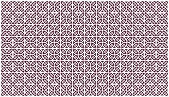 Batik Kawung Javanese Indonesia Seamless Pattern Background vector