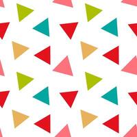 Printcolorful cute shape seamless pattern background vector