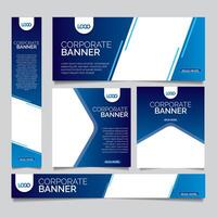 Modern Banner Template Design vector