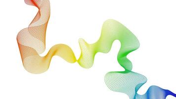 Abstract backdrop with wave gradient lines vector