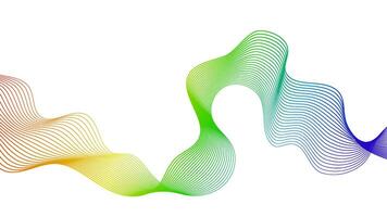 Abstract backdrop with wave gradient lines vector