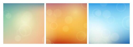 Abstract background with blur bokeh light effect vector