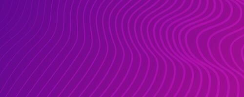 Modern colorful gradient background with wave lines vector