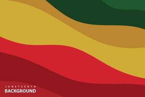 Abstract background design with Juneteenth theme, with wavy patterns,Abstract wave background, vector