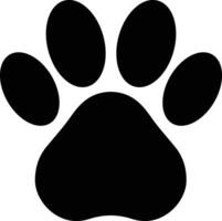 Paw Print Icon vector