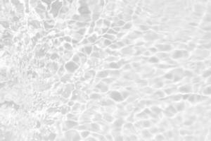 Bluewater waves on the surface ripples blurred. Defocus blurred transparent blue colored clear calm water surface texture with splash and bubbles. Water waves with shining pattern texture background. photo