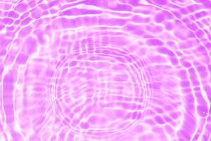 Bluewater waves on the surface ripples blurred. Defocus blurred transparent blue colored clear calm water surface texture with splash and bubbles. Water waves with shining pattern texture background. photo