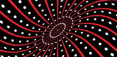 red and white halftone abstract background vector