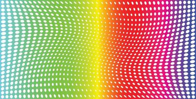 halftone dots pattern isolated on gradient background vector